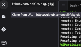 Cloud9 EKG Git Repo